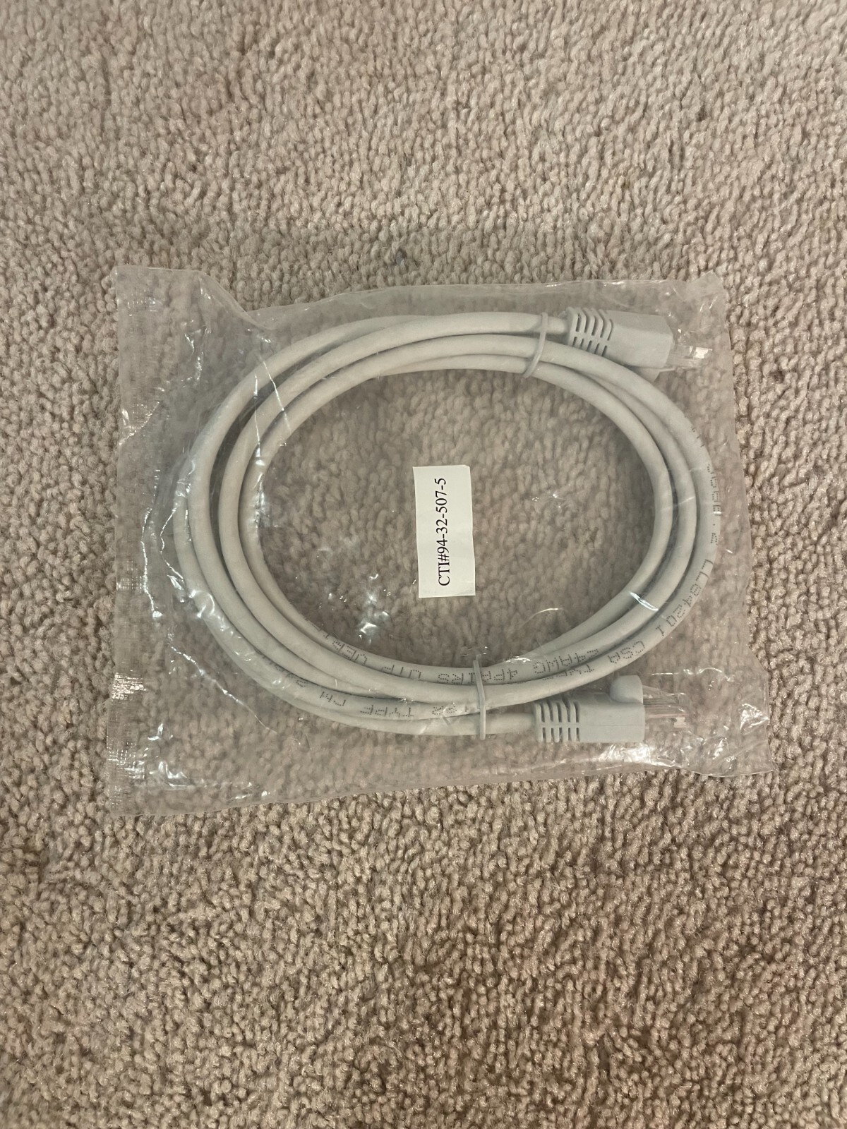 Ethernet Cable New Category 5 Enhanced UTP Verified Type CMG FT4 Sealed Cable