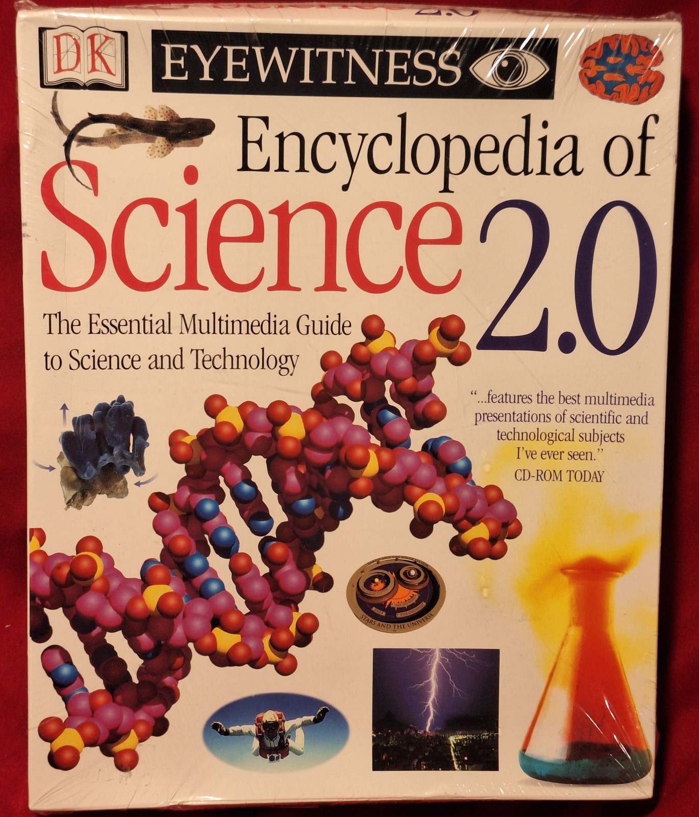 DK Eyewitness Encyclopedia Of Science 2.0 Big Box PC CD-ROM Win/Mac 1998