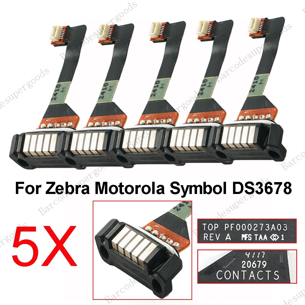 5Pcs Cradle Charging Connector Replacement For Zebra  Symbol DS3678