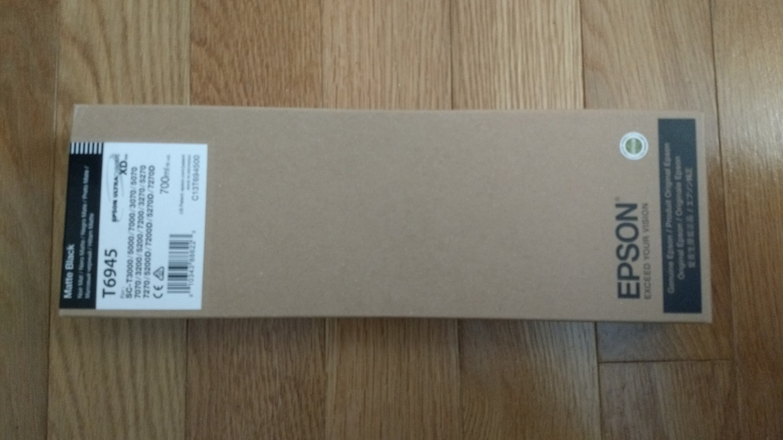 2020 GENUINE EPSON T6945 MATTE BLACK INK SURECOLOR SC-T3000 5000 7000 T3200-7200