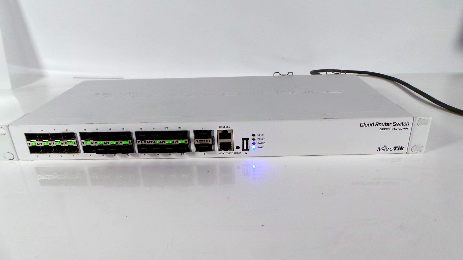 MikroTik CRS326-24S+2Q+RM Cloud Router Switch 24x 10G SFP+ 2x 40G QSFP+