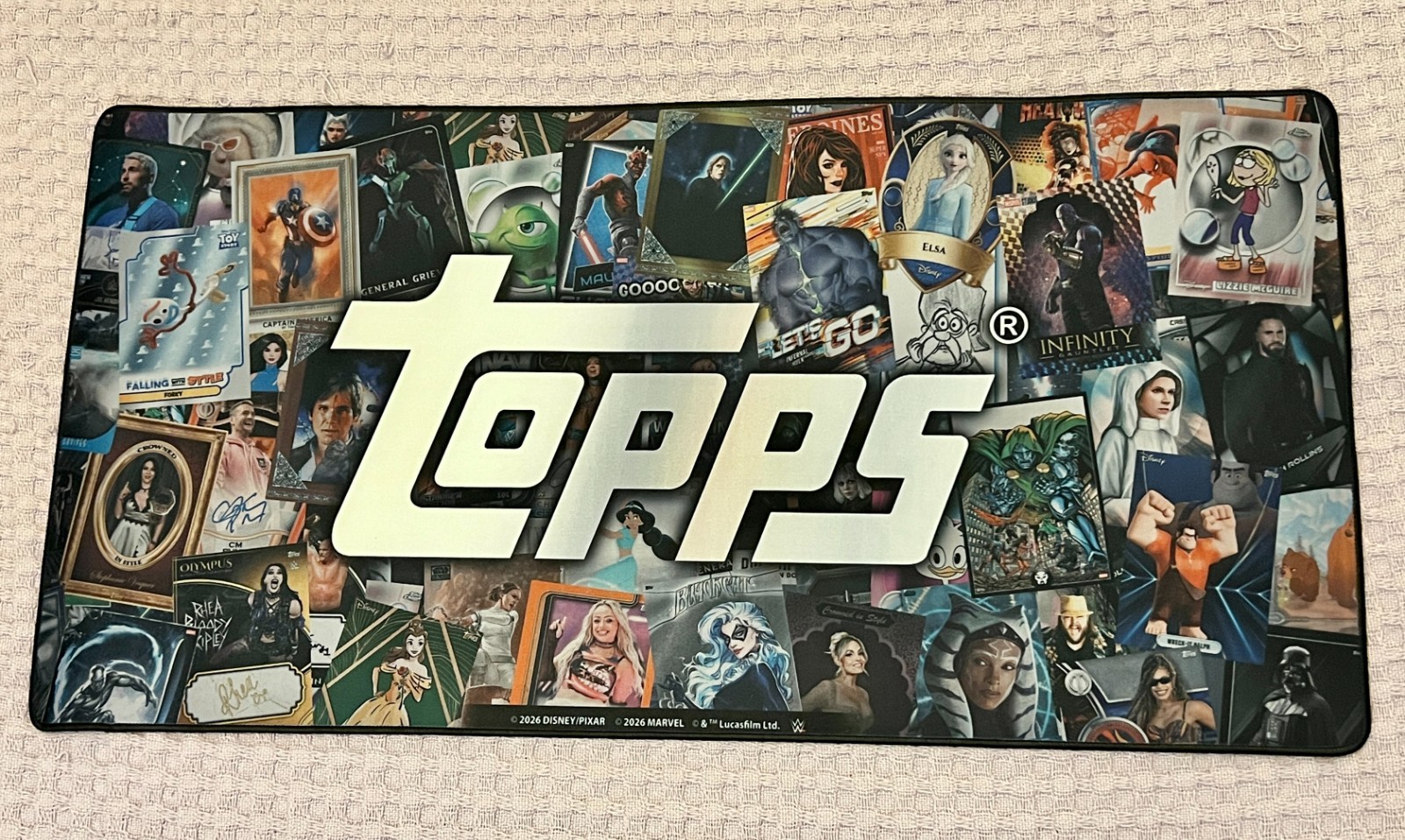 2026 Topps Card Break Mat / Breakers Mat - NYCC / Marvel / Disney / Lucasfilm