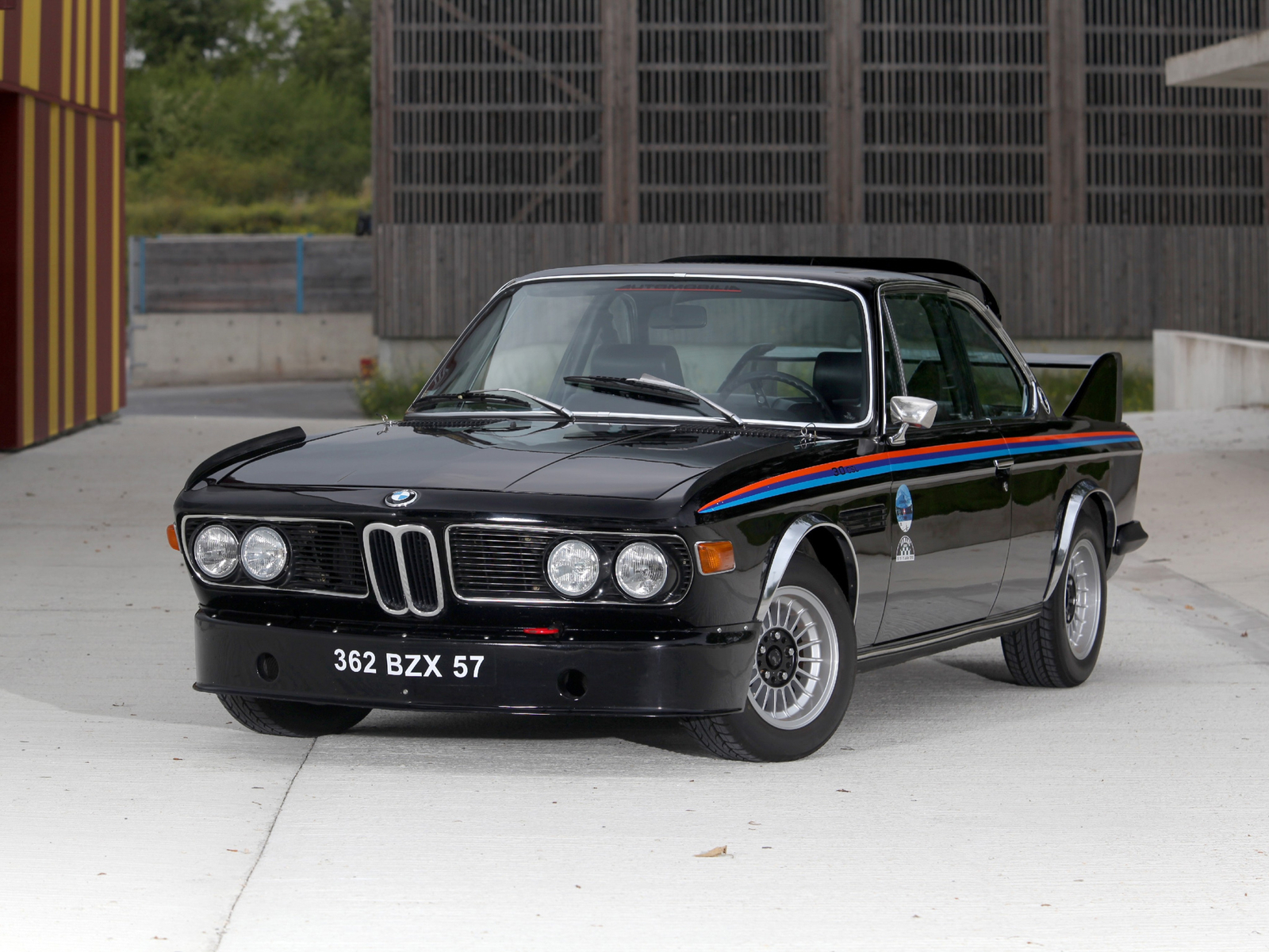 Cars 1971 bmw 3 0 csl e9 Desk Mat Stitched