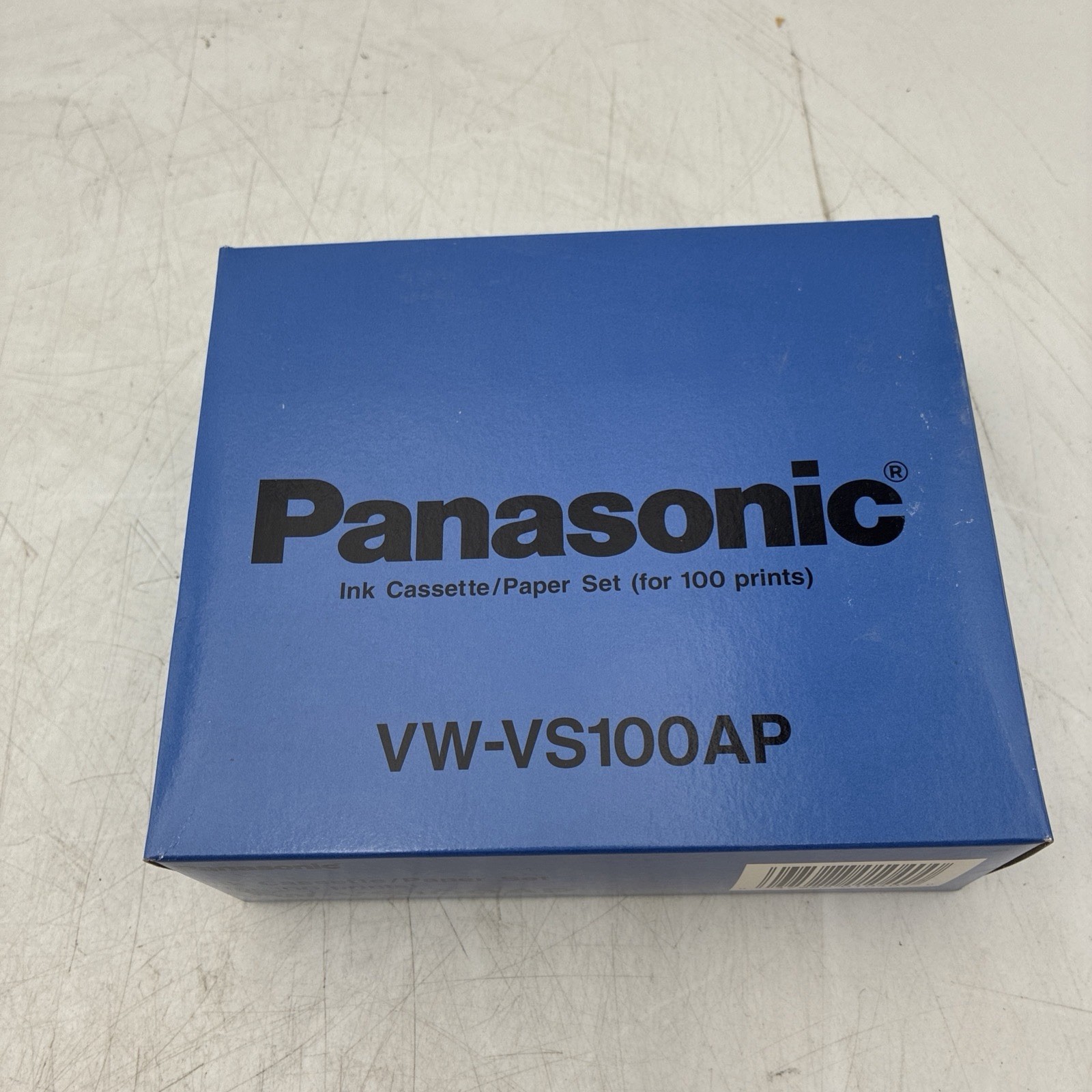 Panasonic VW-VS100AP Ink Cassette And Paper Set For 100 Prints New In Box