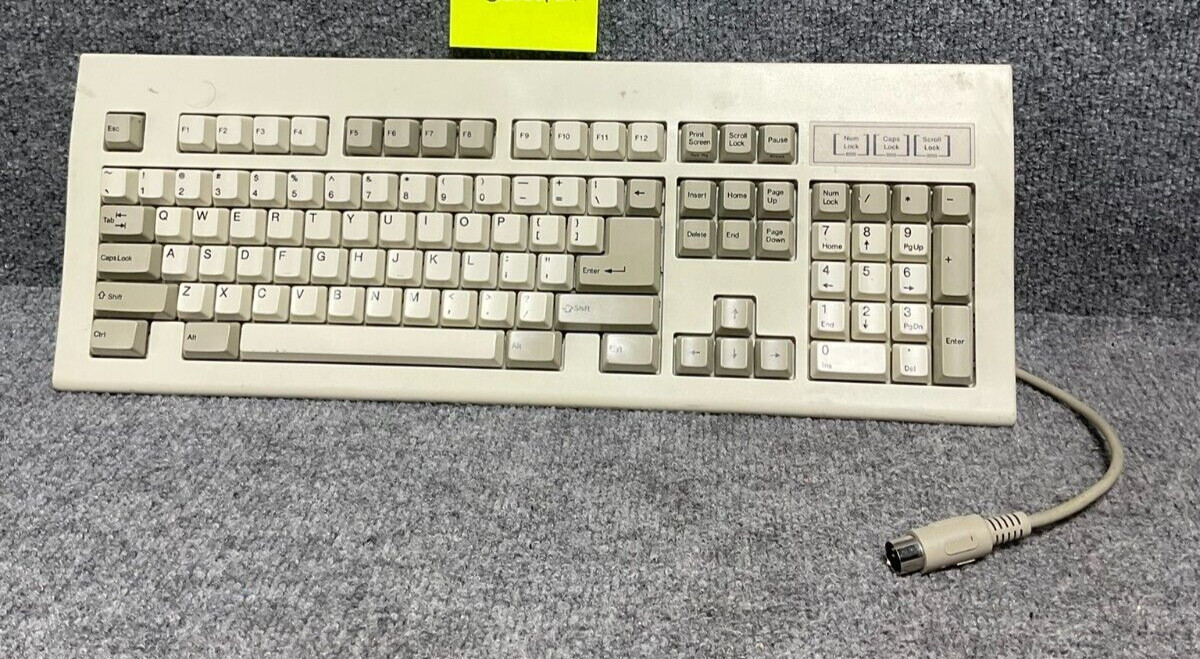 Vintage Precision Instruments KB101RM Keyboard Wired Beige Standard Used