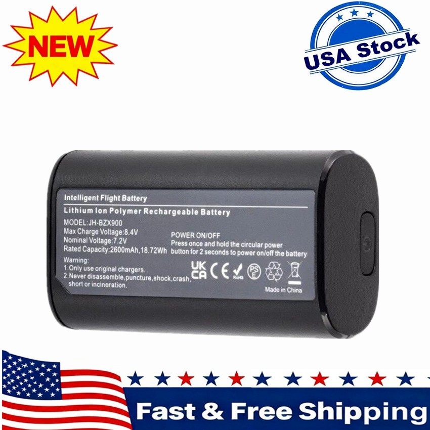 Replacement 2600mAh Battery For DJI Goggles 2/FPV Goggles V2 JH-BZX900