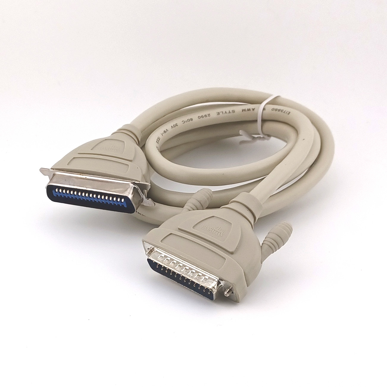 Manhattan 6ft IEEE-1284 Bi-Directional Parallel Print Printer Cable DB25/Cen36 