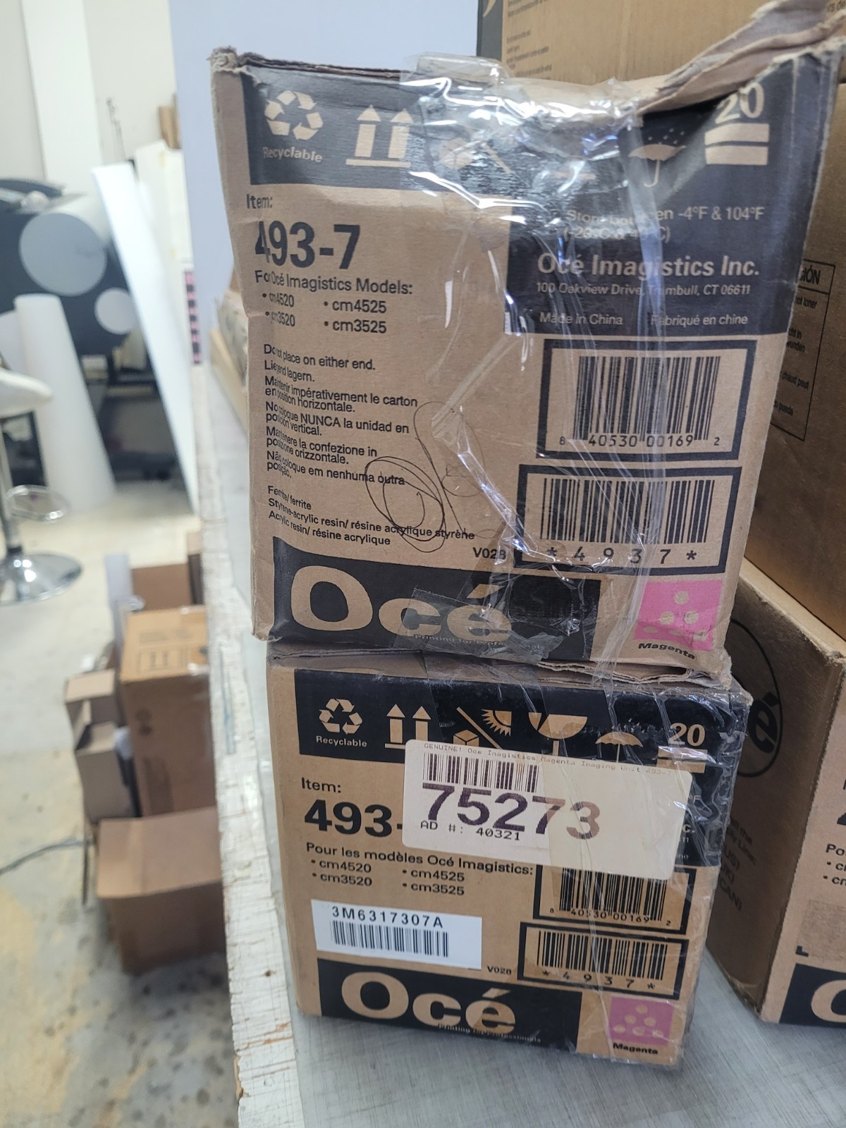 Oce 493-7 Magenta Imaging Unit CM3520 CM3520 CM4520 CM4520 Genuine New Sealed
