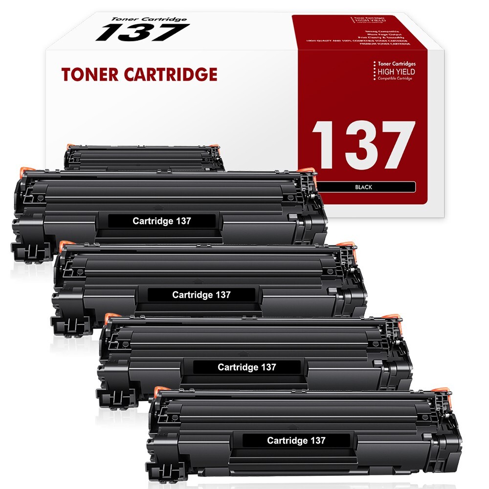 4x CRG-137 For Canon Cartridge 137 Toner ImageClass MF231 MF232w MF216n MF249dw