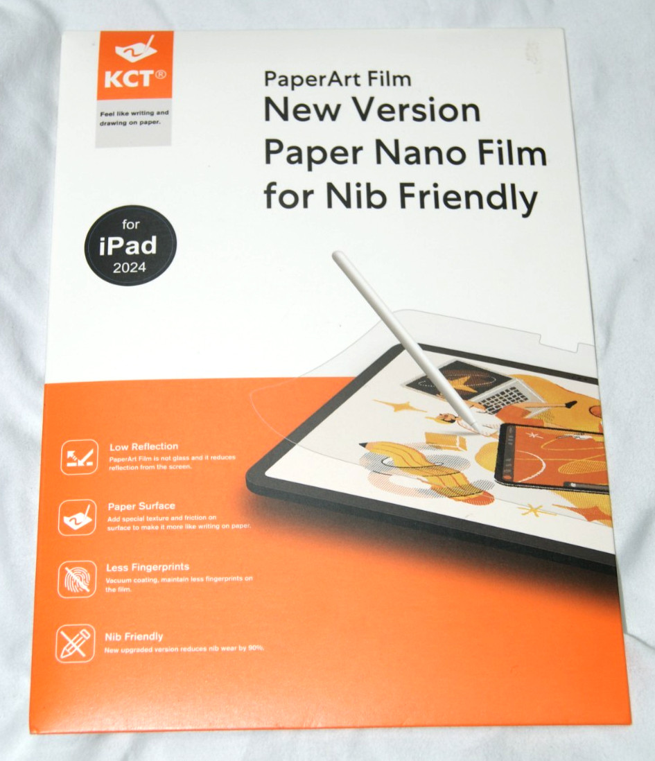 2-pack PaperArt Paper Nano Film protector For iPad 2024