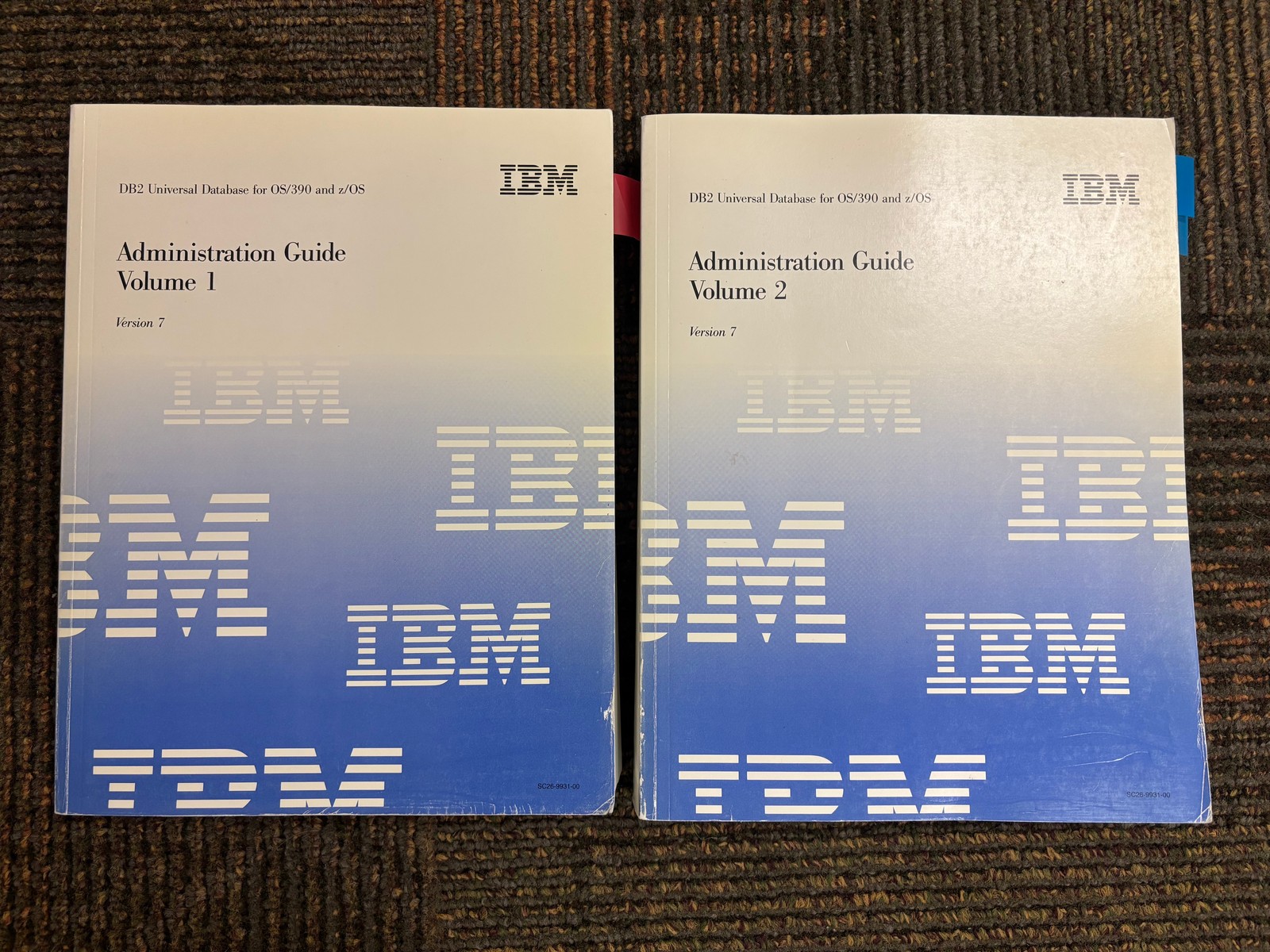 IBM DB2 Universal Database Administration Guide OS/390, z/OS Volumes I & II, V7
