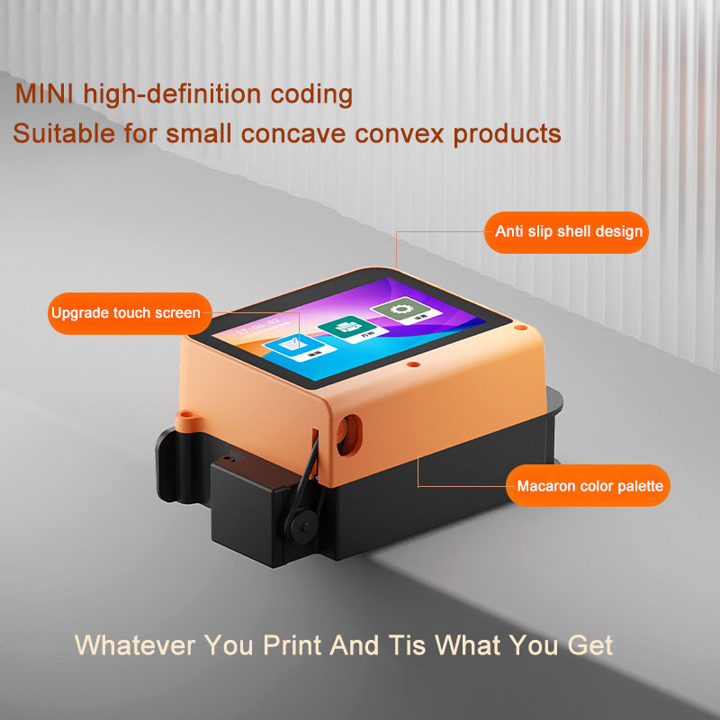 12.7mm Date Logo Plastic Bottle Portable Mini Thermal Handheld Inkjet Printer