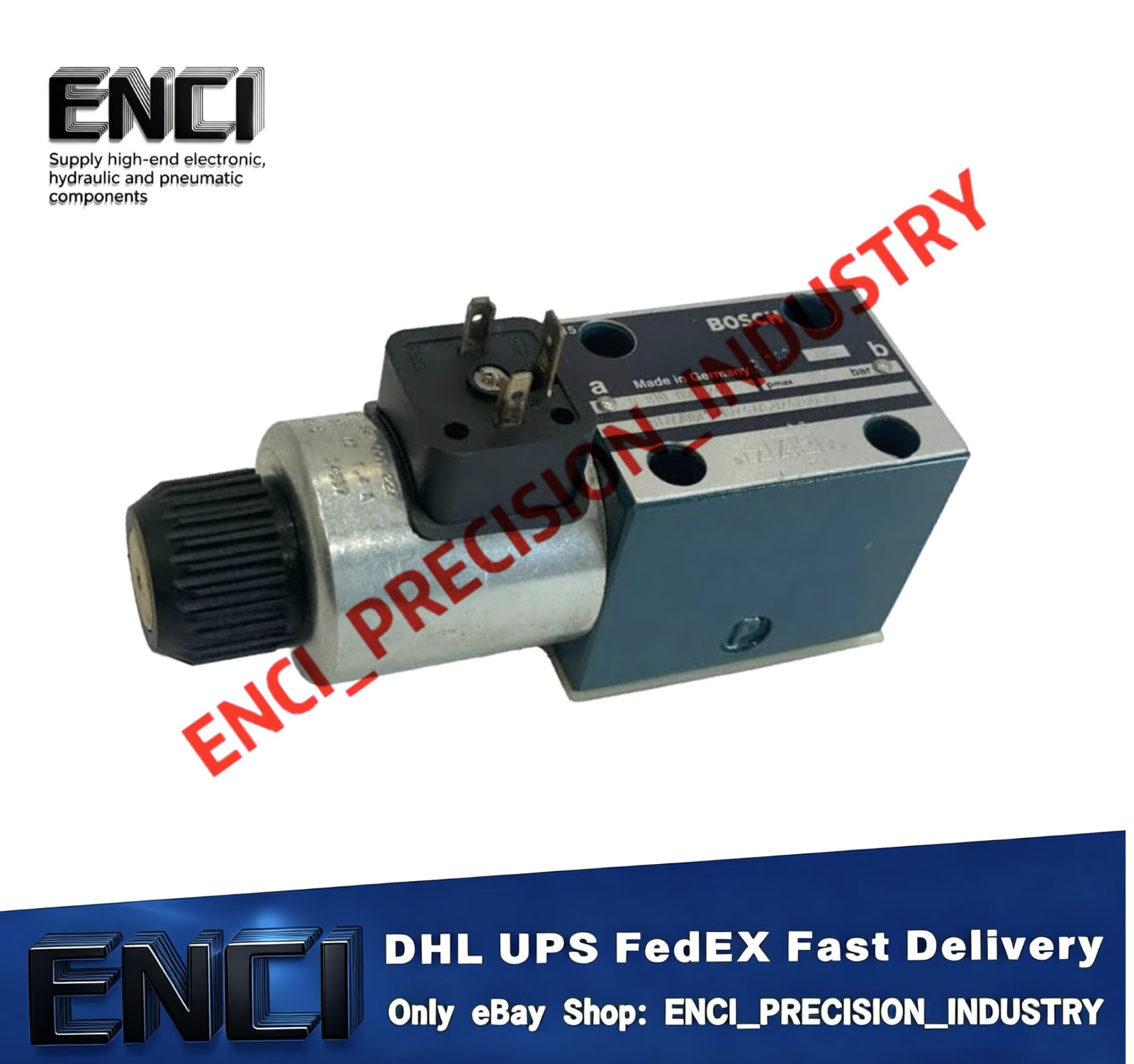 1PCS 0810091663 BRAND  BOSCH VALVE  new via FedEx or DHL