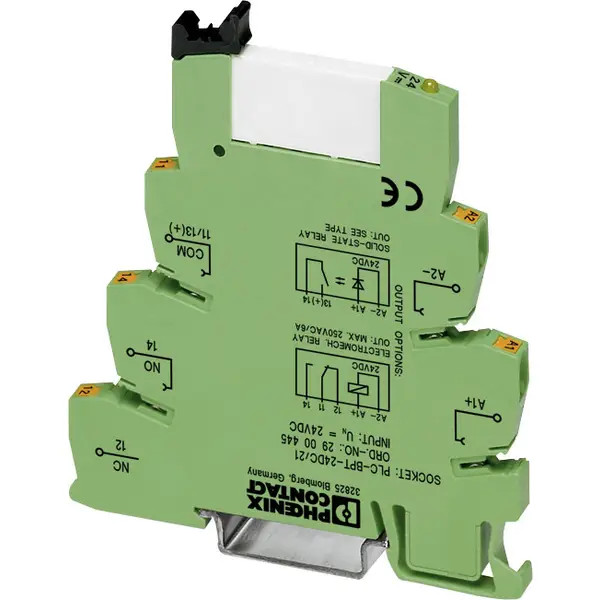 Phoenix Contact 2900299 PLC-RPT- 24DC/21 Relay Rack Module