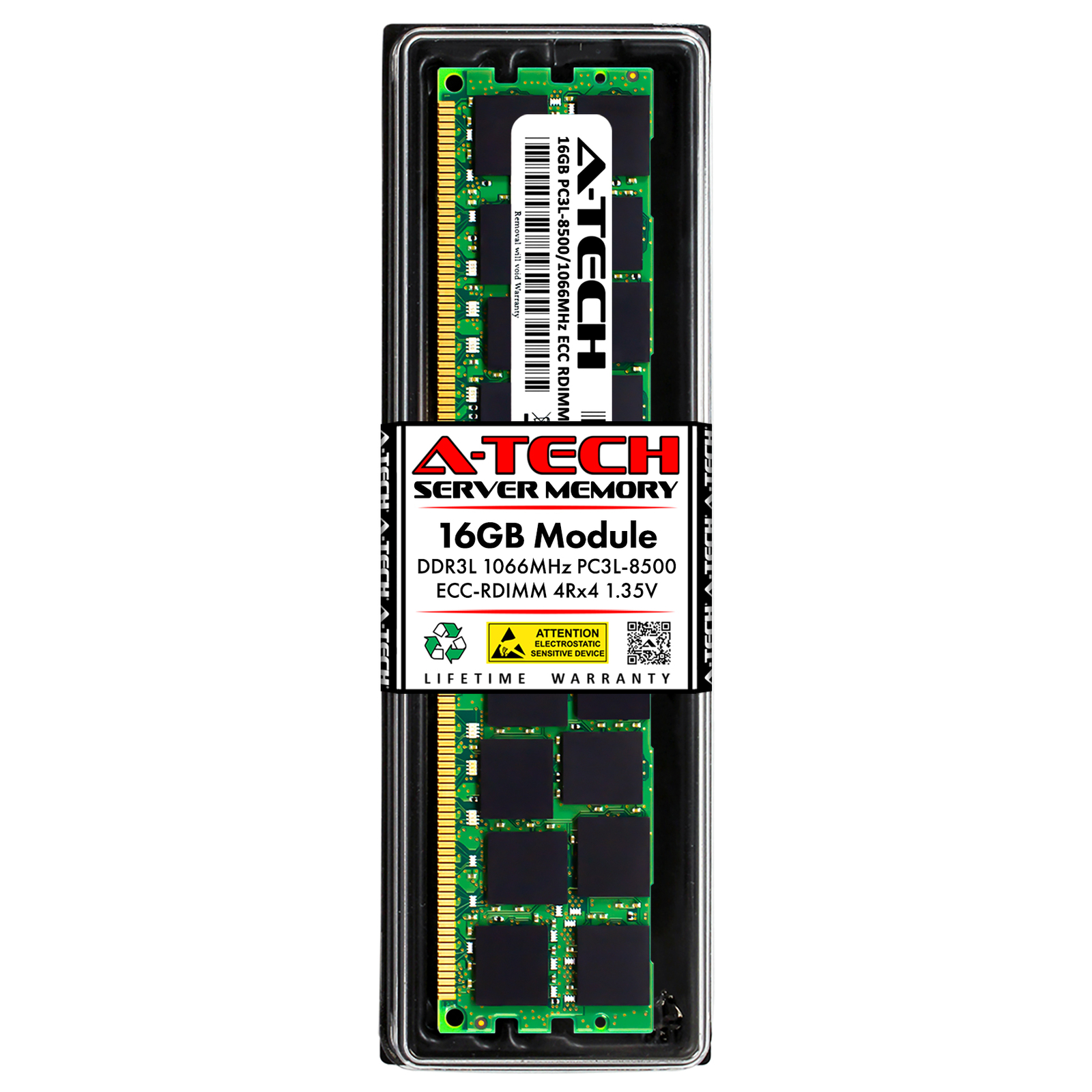 16GB DDR3 PC3-8500R ECC RDIMM (Replacement for Lenovo 77P8633) Server Memory RAM