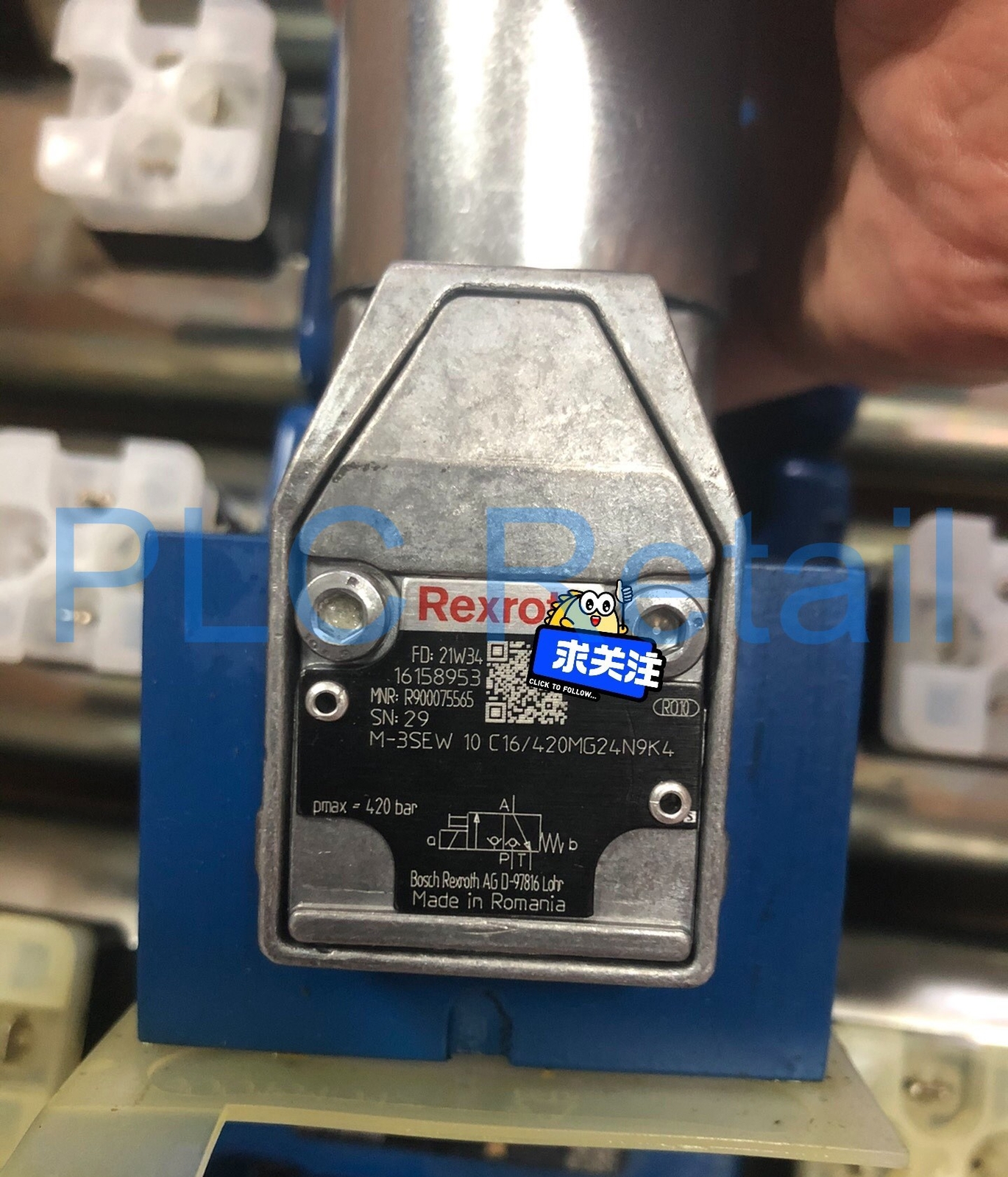 NEW Rexroth ball valve R900075565 M-3SEW10C16/420MG24N9K4 Fast delivery