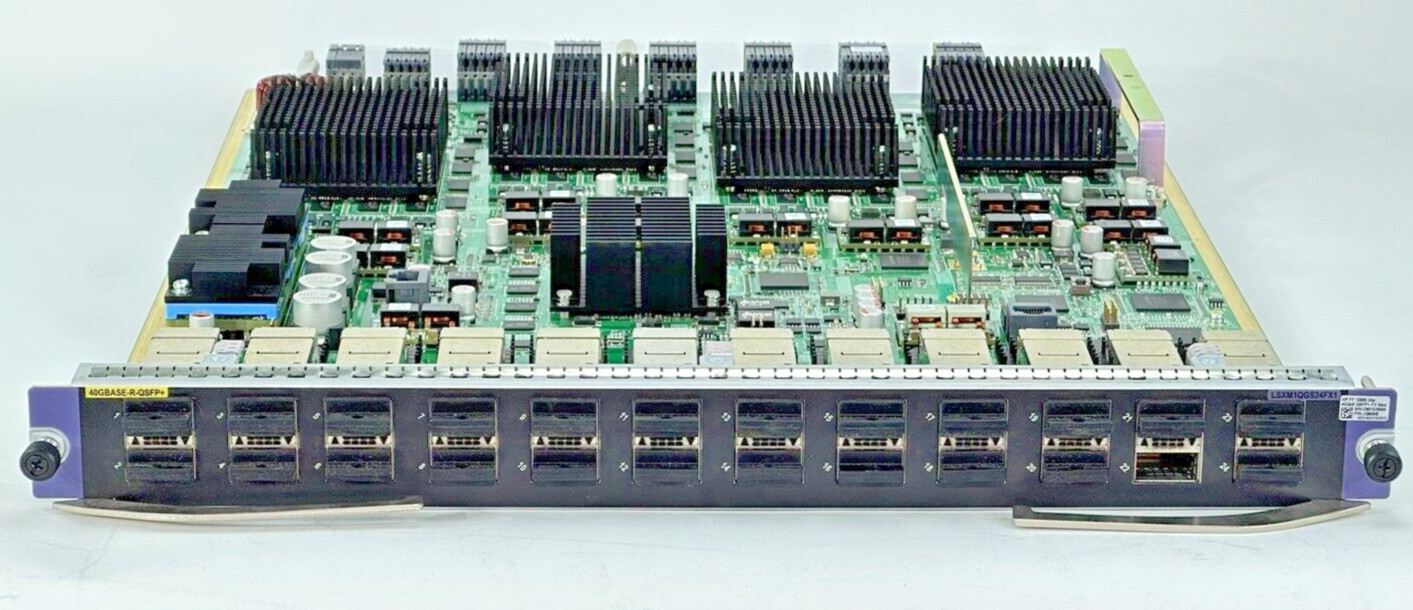 HP/HPE/H3C FF FlexFabric 40GbE 24p QSFP+ FX Module JG889B LSXM1QGS24FX1 12900