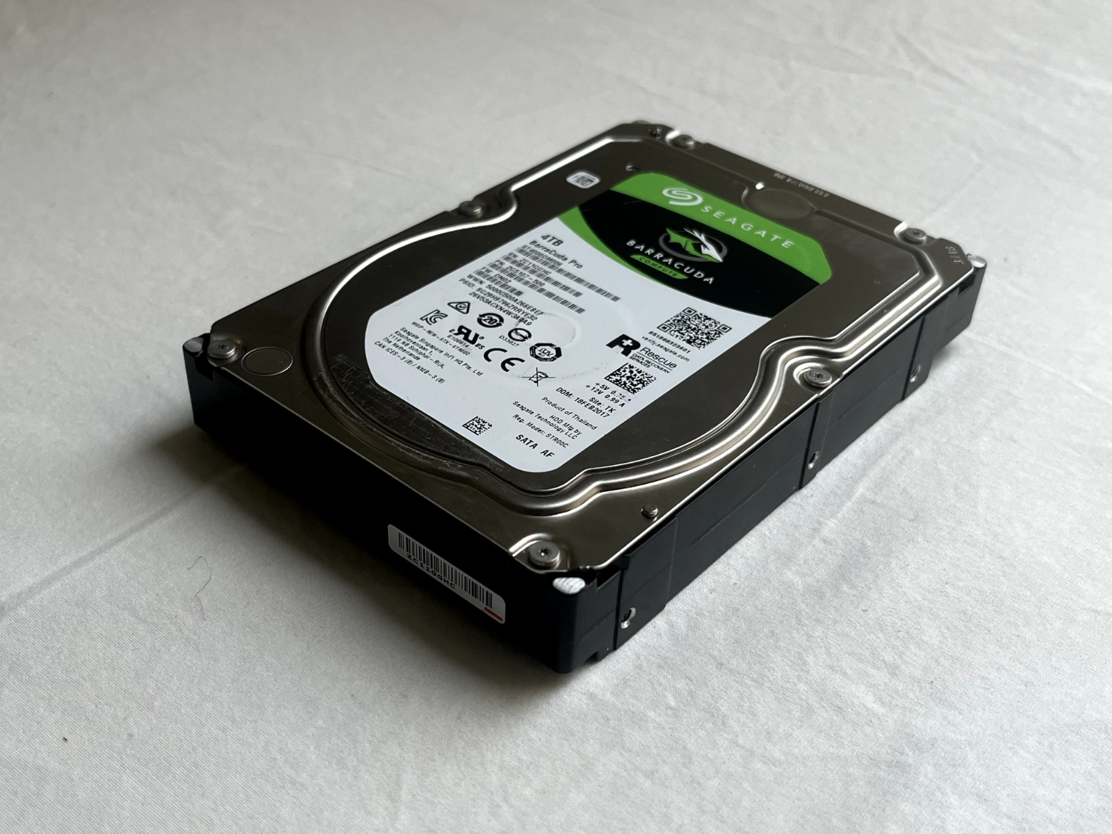 Seagate BarraCuda Pro 4TB HDD Internal Hard Drive