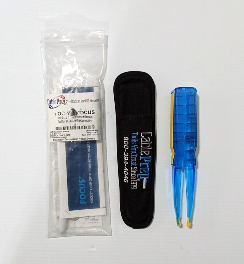 CablePrep - FOC-100-FOCUS - Fiber Optic Connector Insertion/Removal Tool - NEW