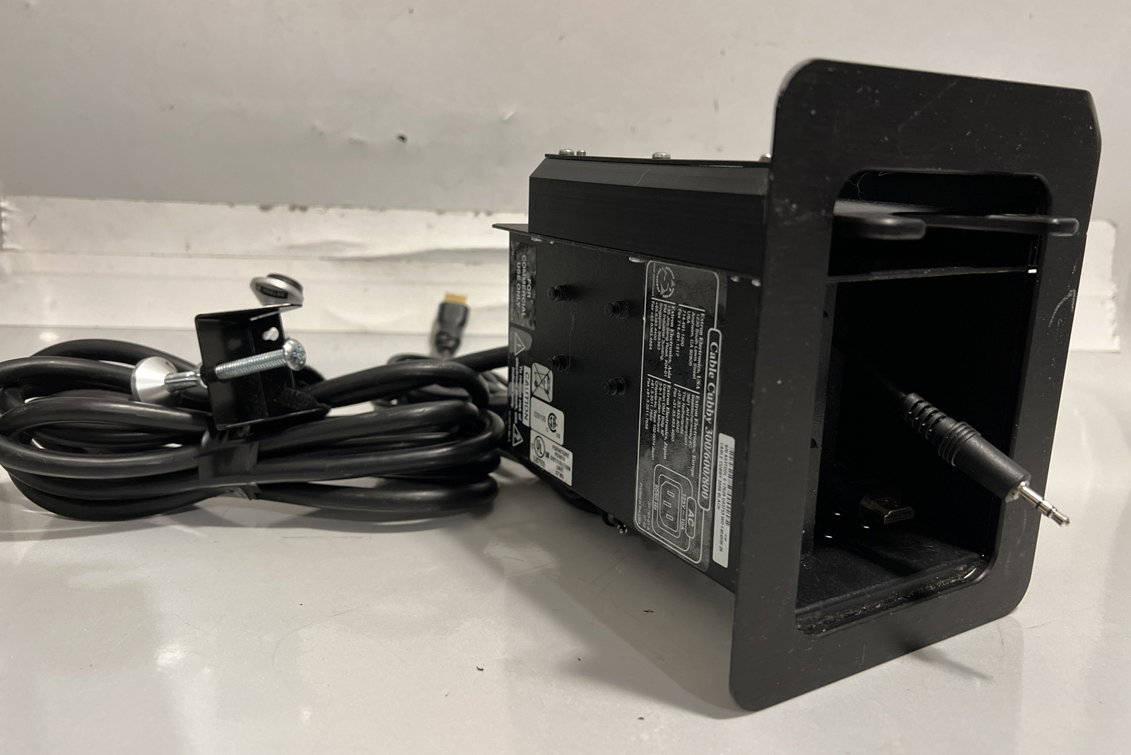 Extron Electronics Cable Cubby 300 Black, AC Power Module