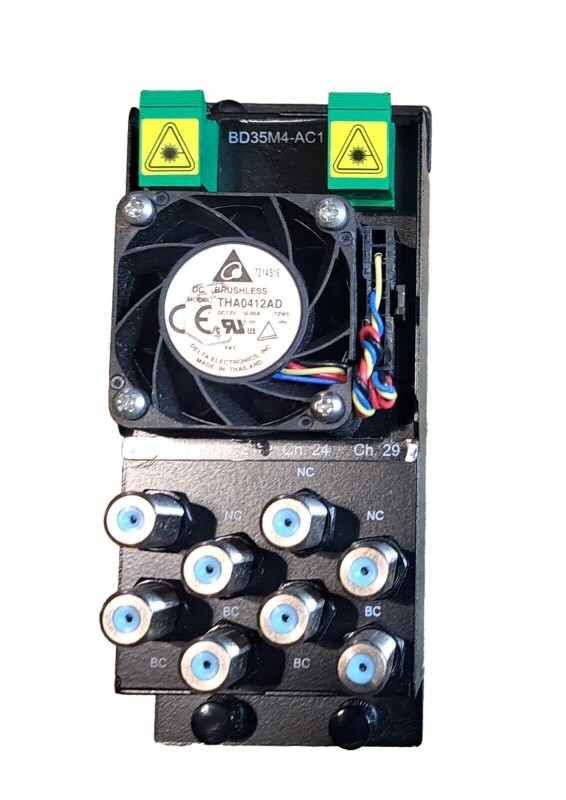 COMMSCOPE  BD35M4 Double‐Density multiplexing back plate for CH3000