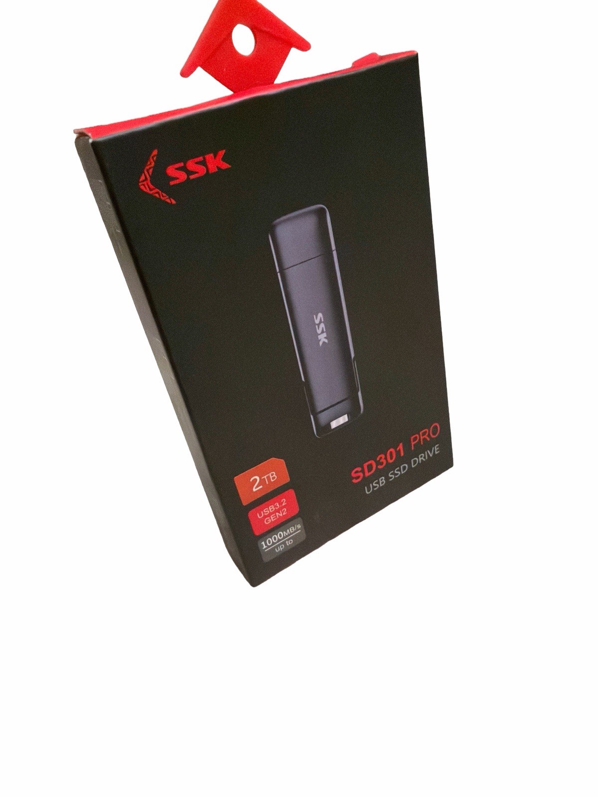 New SSK SD301 Pro 2TB USB SSD Drive in Box Gen 2 1000MB/s