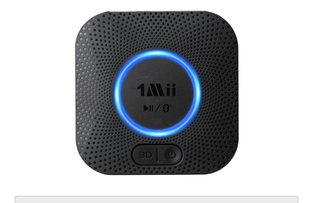 1Mii B06 Bluetooth 5.3 Receiver HiFi Wireless Audio Adapter aptX HD Low Latency