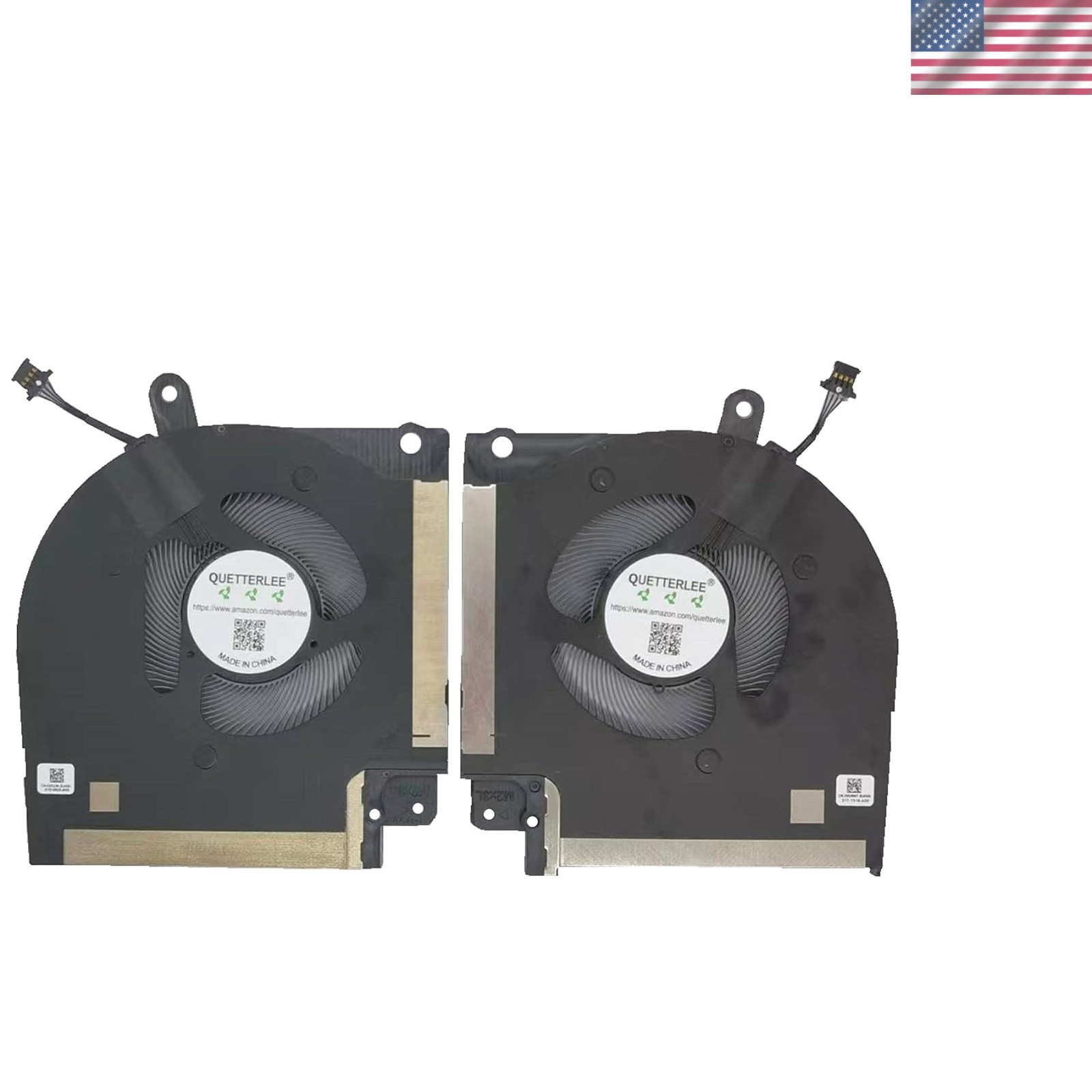 High-Performance CPU & GPU Cooling Fan Replacement for Alienware X17 R1/R2 2021