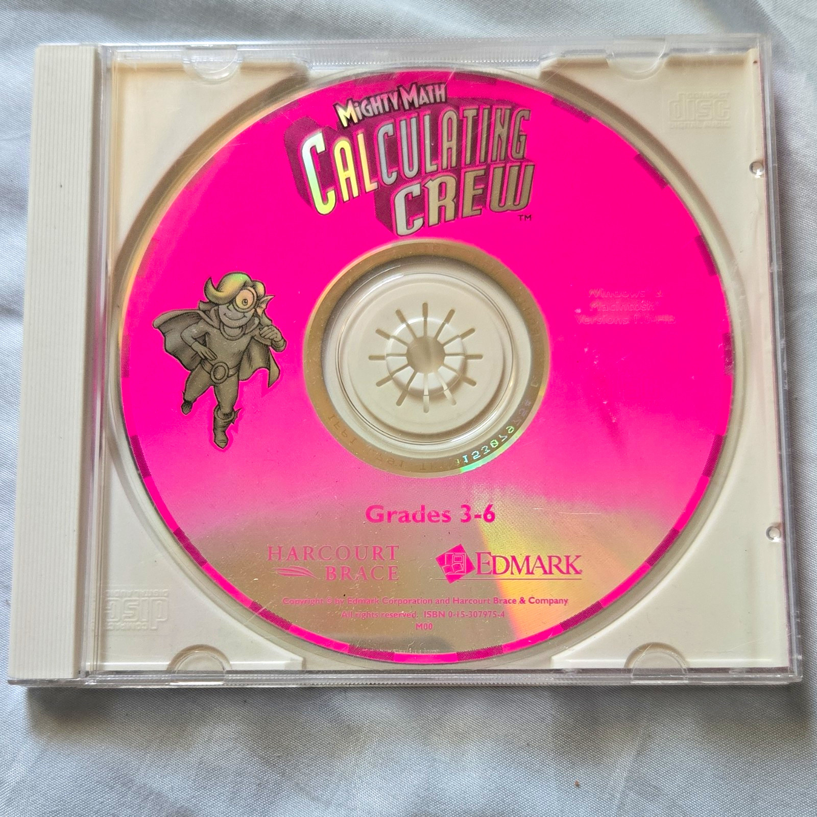 Edmark Mighty Math Calculating Crew Grades 3-6 Math CD