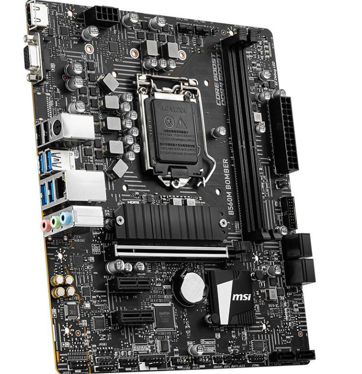 MSI B560M BOMBER Micro ATX LGA1200 DDR4 PCIe4.0 2.5G LAN For 10th/11th Gen Intel