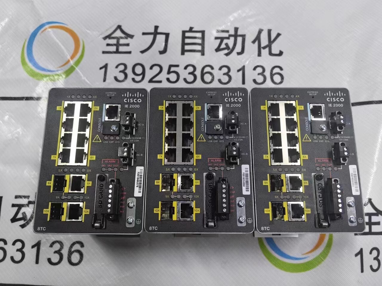 1 pc used good IE-2000-8TC-B V01 by express with 90 warranty # fg
