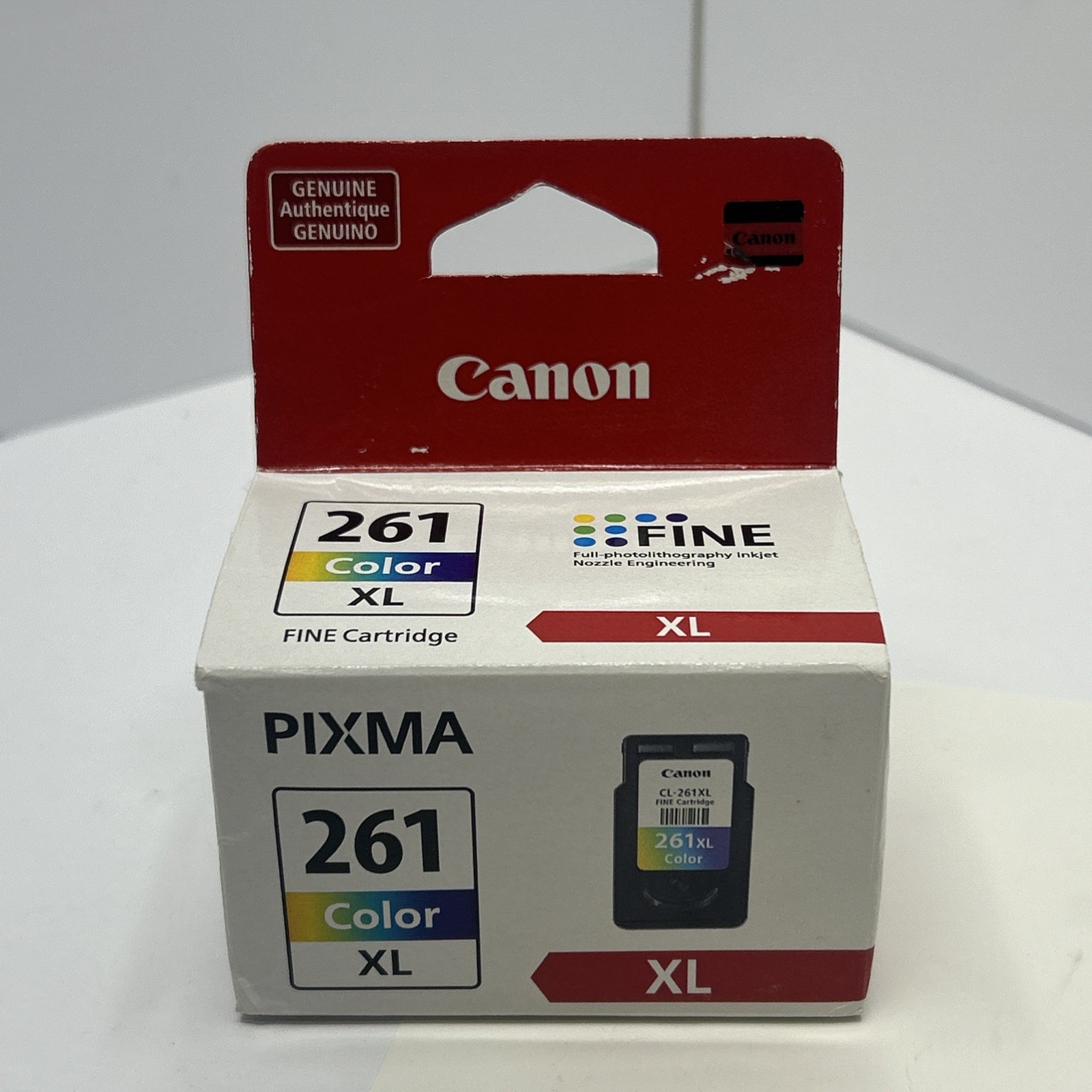 Genuine Original Canon Fine Pixma 261 XL Color Ink Cartridge