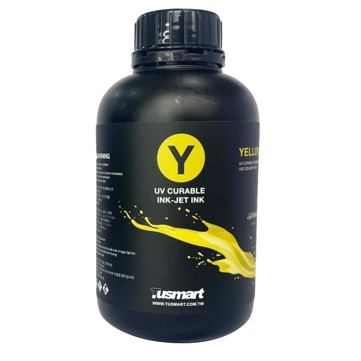 UV Curable Digital Hard Ink 500 mL Yellow Magenta Cyan Black White Varnish 100%