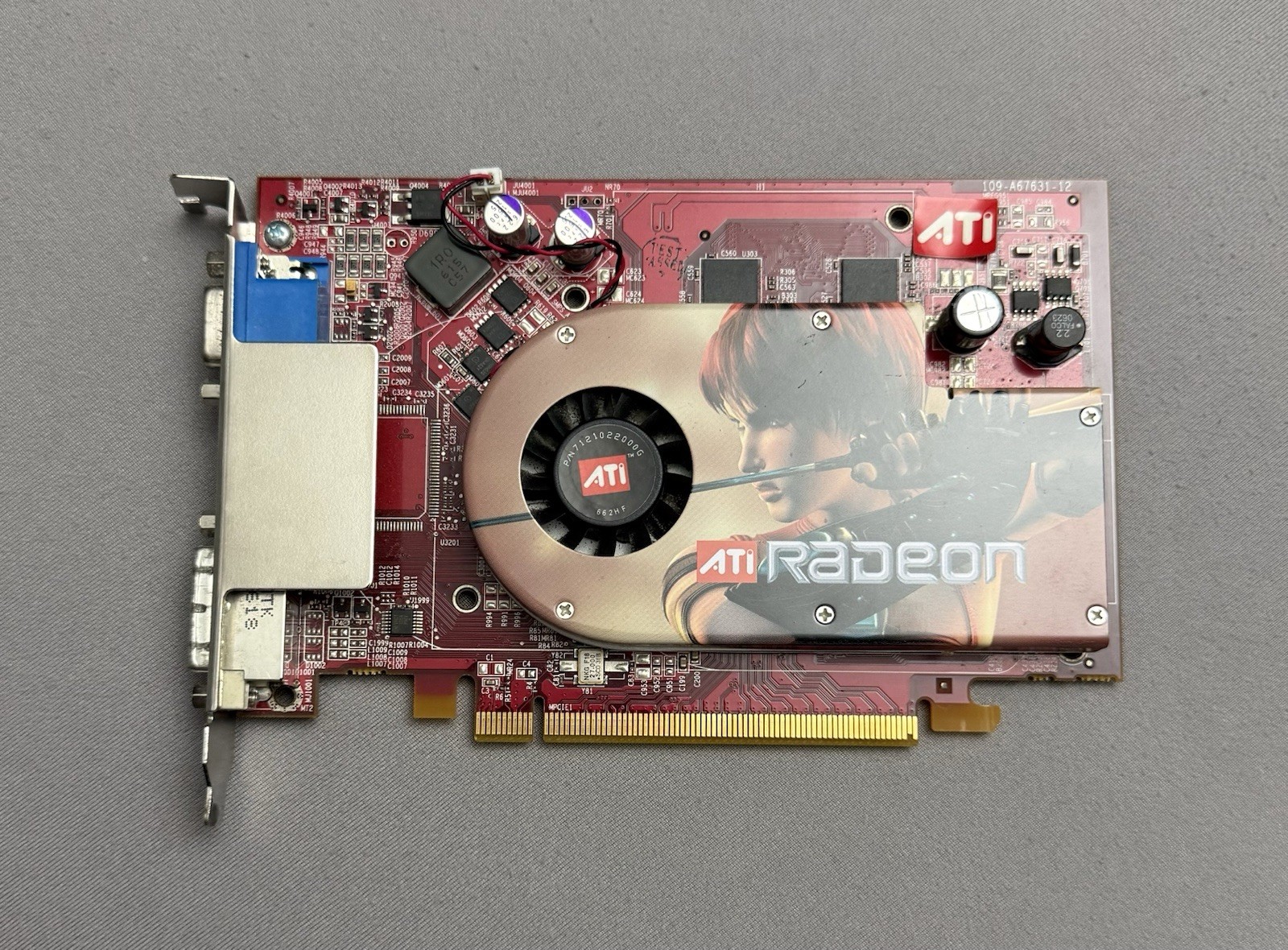 ATI Radeon X1600 PRO, 512M PCIe Graphics Card ( Untested )