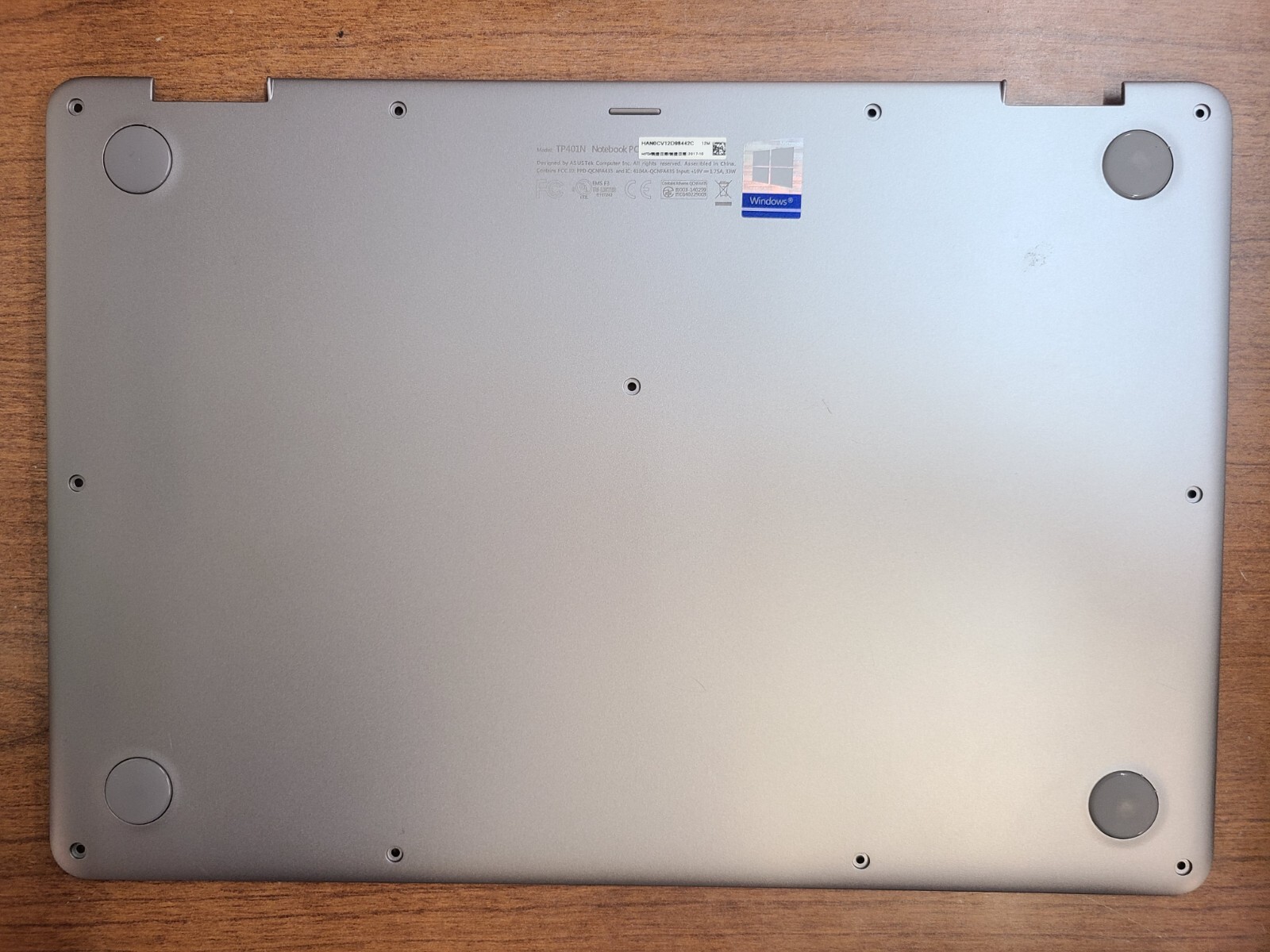 GENUINE ASUS VIVOBOOK FLIP TP401N 14" LAPTOP BOTTOM CASE BASE COVER 13N1-33A0511