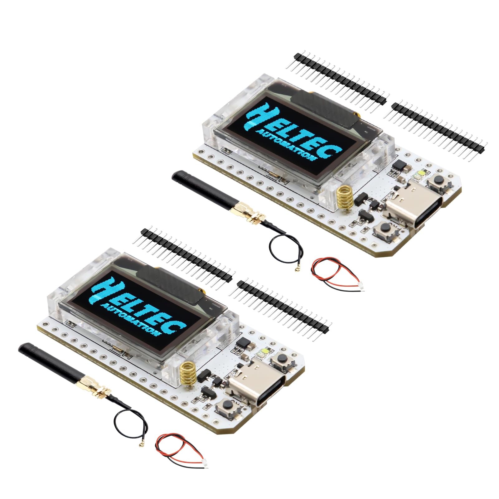 ESP32 LoRa V3 Development Board WiFi Bluetooth SX1262 0.96 Inch OLED Antenna