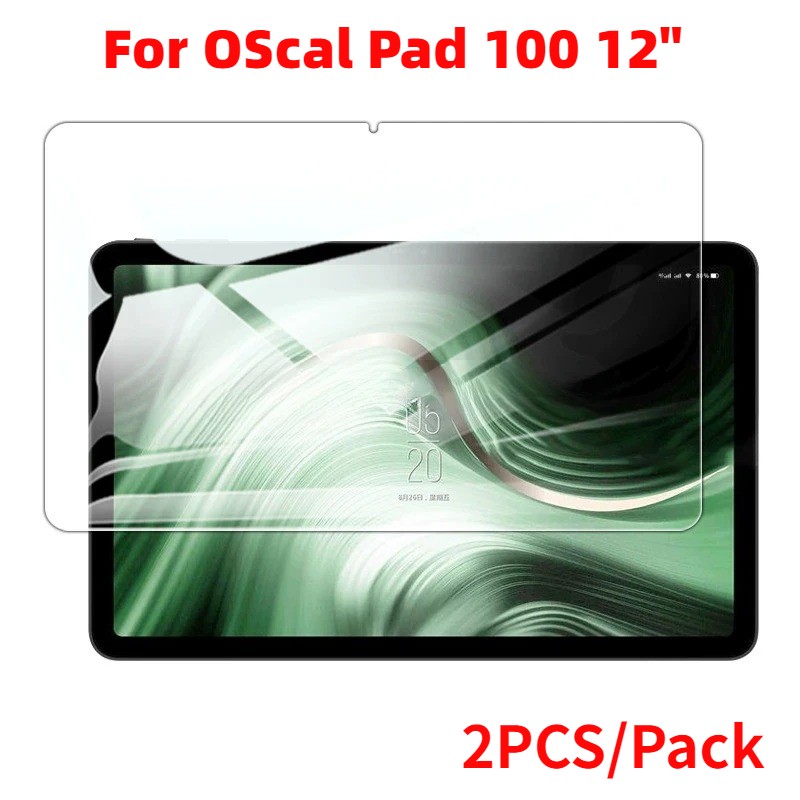 2PCS For OSCAL Pad 100 Pad100 12 inch Tempered Glass Film Cover Screen Protector