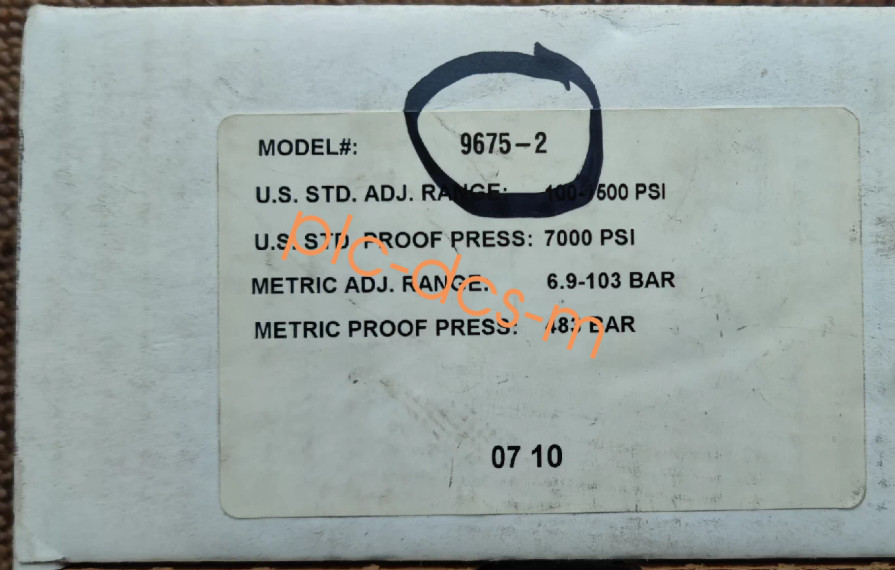 1PCS NEW BarksdaIe 9675-2 Pressure switch  shipping  Via Fedex or DHL