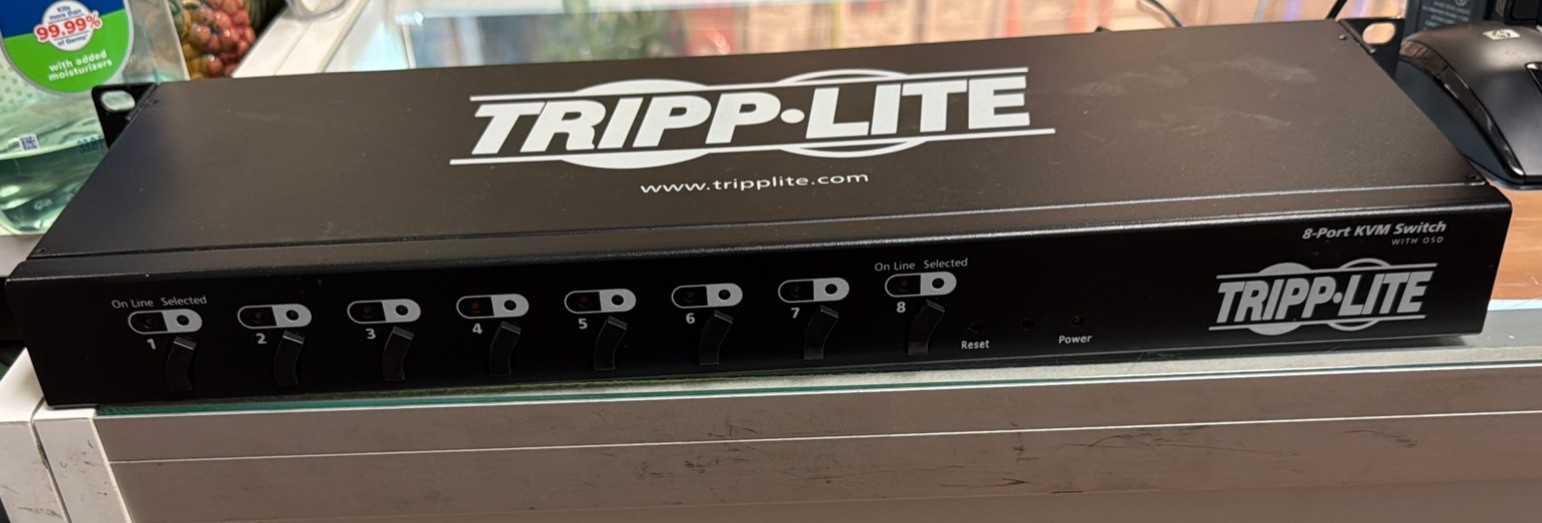 Tripp Lite Model CS-138A 8-Port KVM Switch with OSD