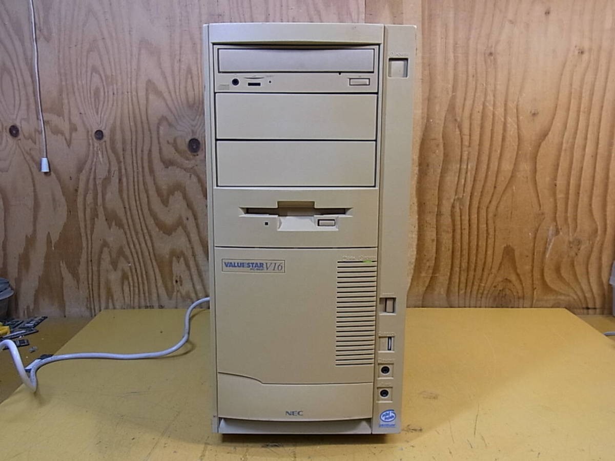 NEC PC-9821V16 M7C3 Vintage Desktop Computer 30MB RAM 2GB HDD Tested Working