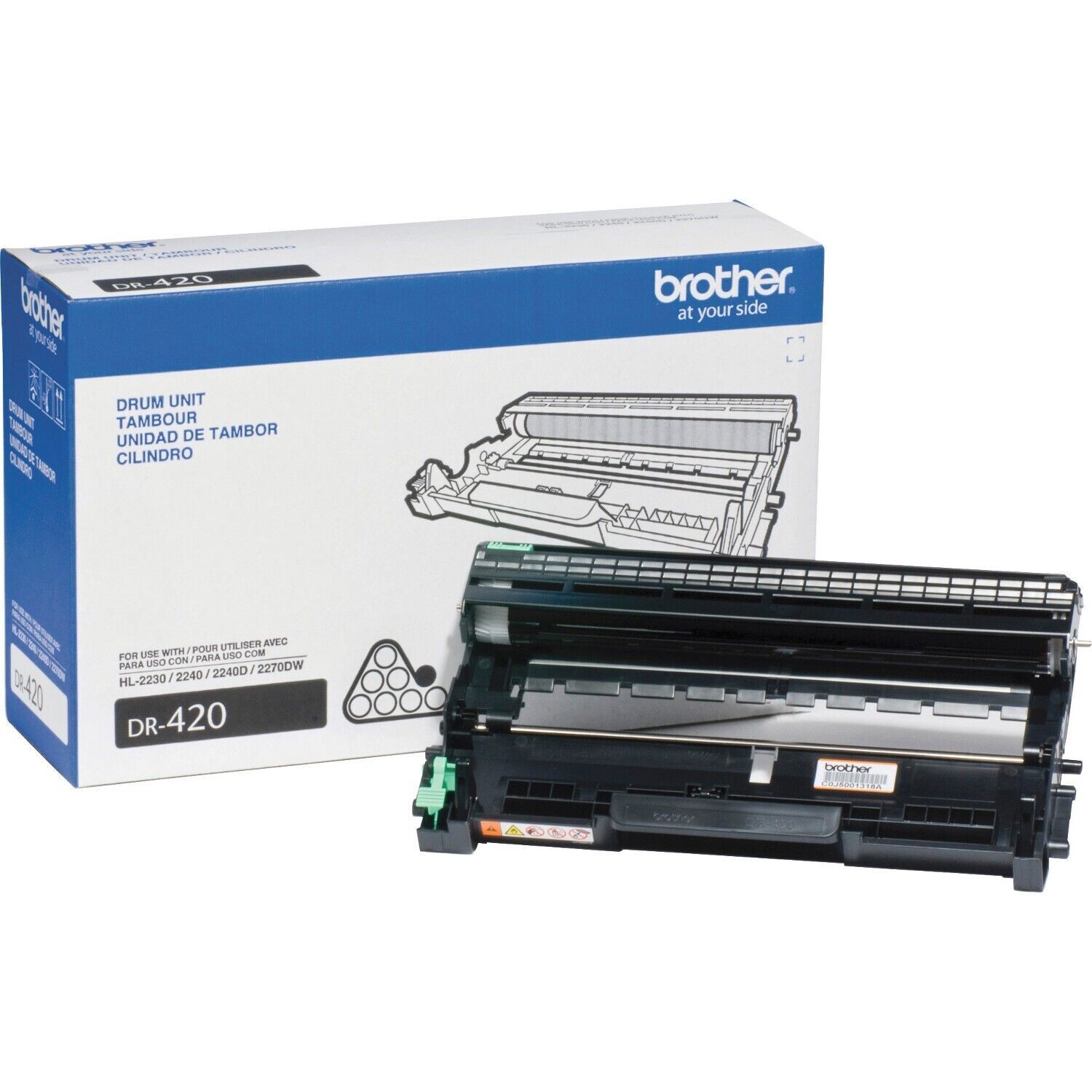 Genuine Brother DR-420 Drum Unit OEM Factory Sealed New DR420