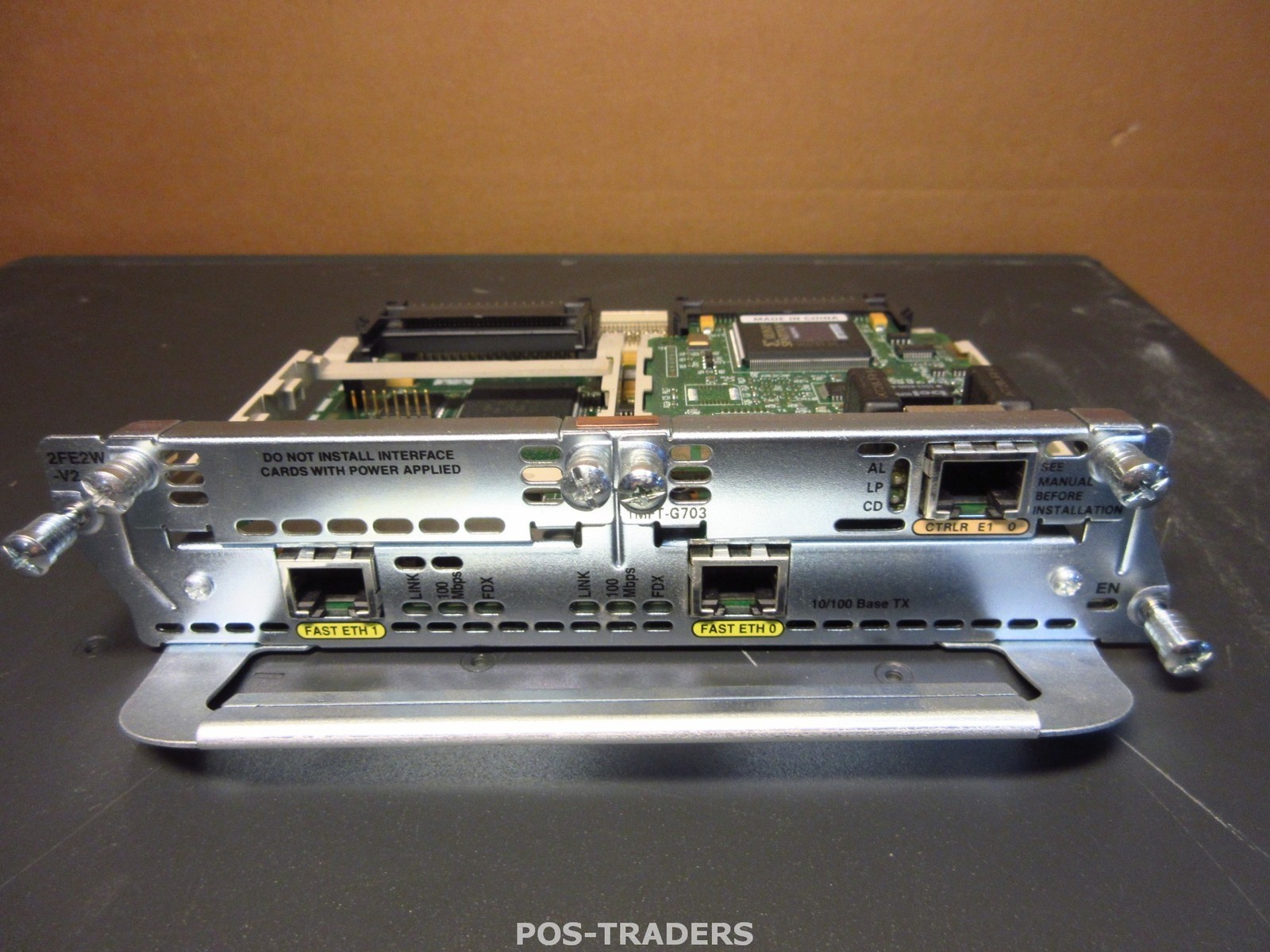 Cisco NM-2FE2W-V2 10/100 2 Port Module INCL VWIC-1MFT-G703 - FROM CISCO 3745