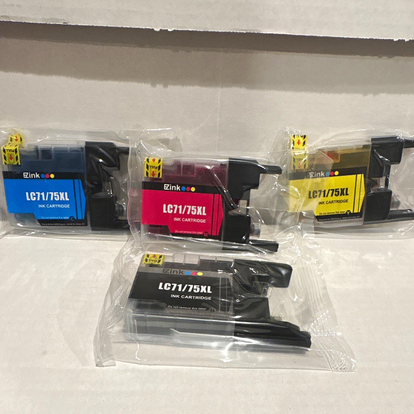 E-Z Ink LC71/75XL Compatible Ink Cartridges CMYK Set for Brother Inkjet
