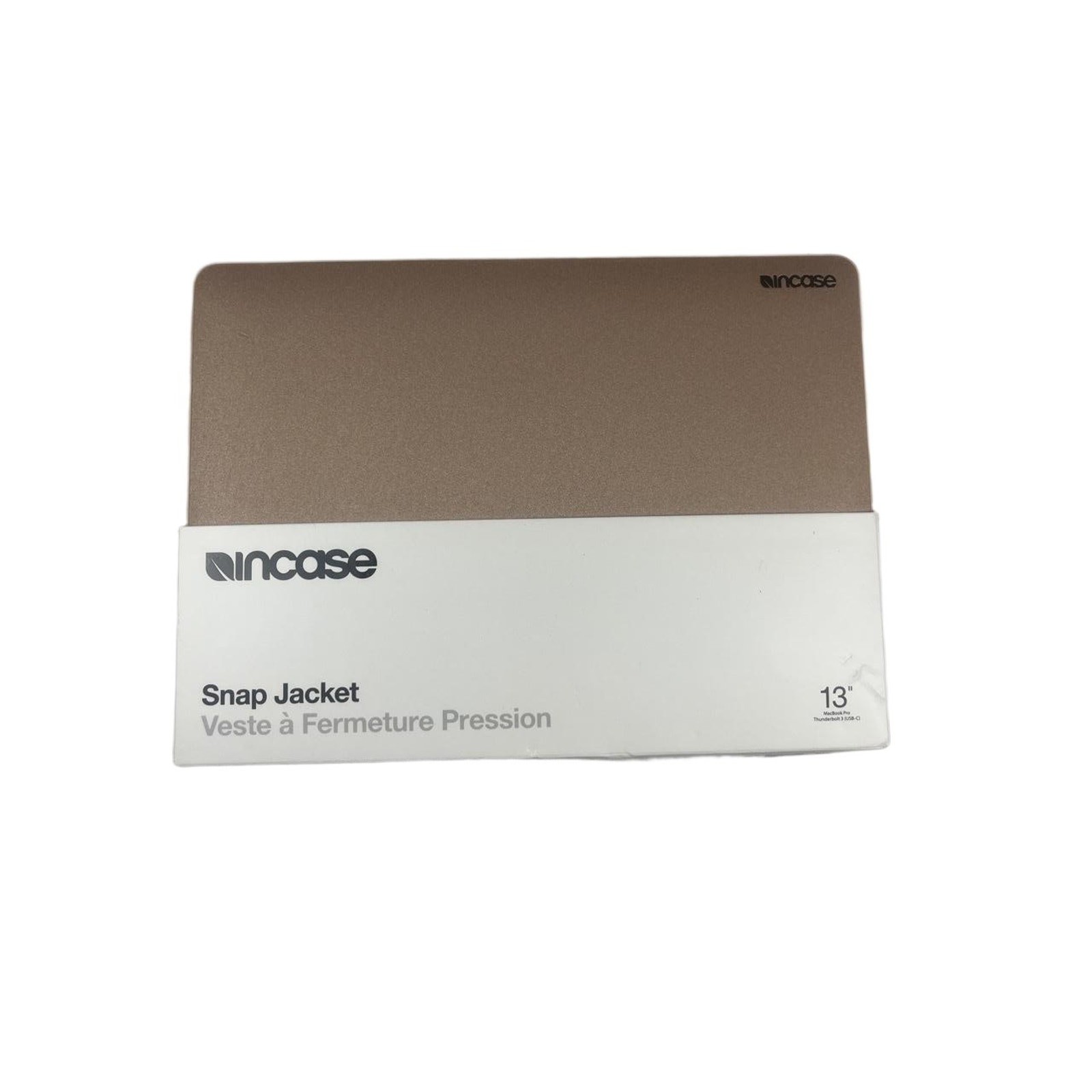 Incase Snap Jacket Laptop Case 13" Gold Bronze Protective UltraThin Sleek Modern