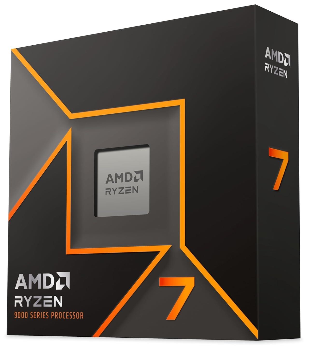 AMD Ryzen 7 9700X 3.8GHz Base Socket AM5 8-Core 16-Thread Desktop CPU Processor