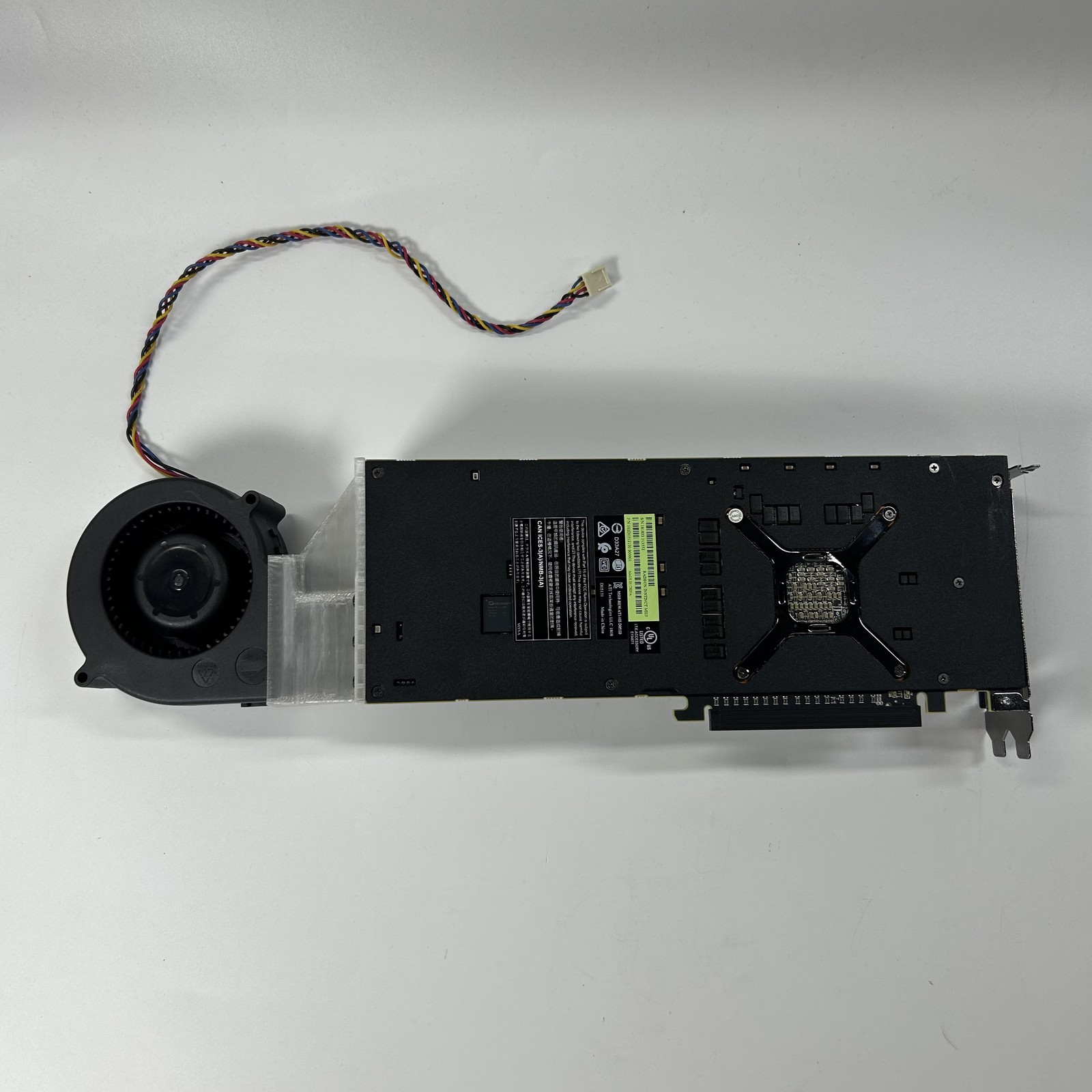 AMD Radeon Instinct MI25 16GB HBM2 PCIe3.0 GPU Accelerator with GPU Cooling