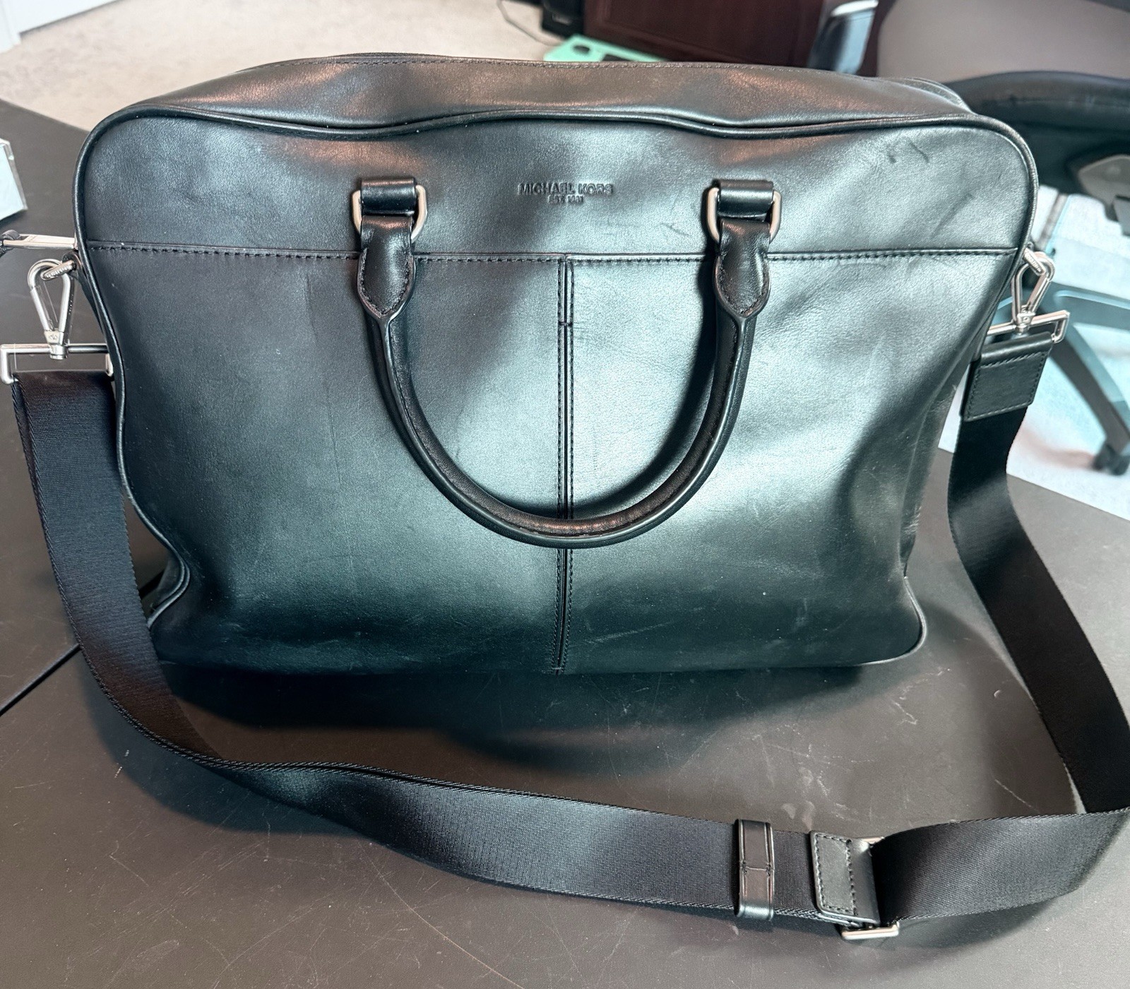 Authentic Michael Kors Laptop Briefcase w/ Adjustable Strap
