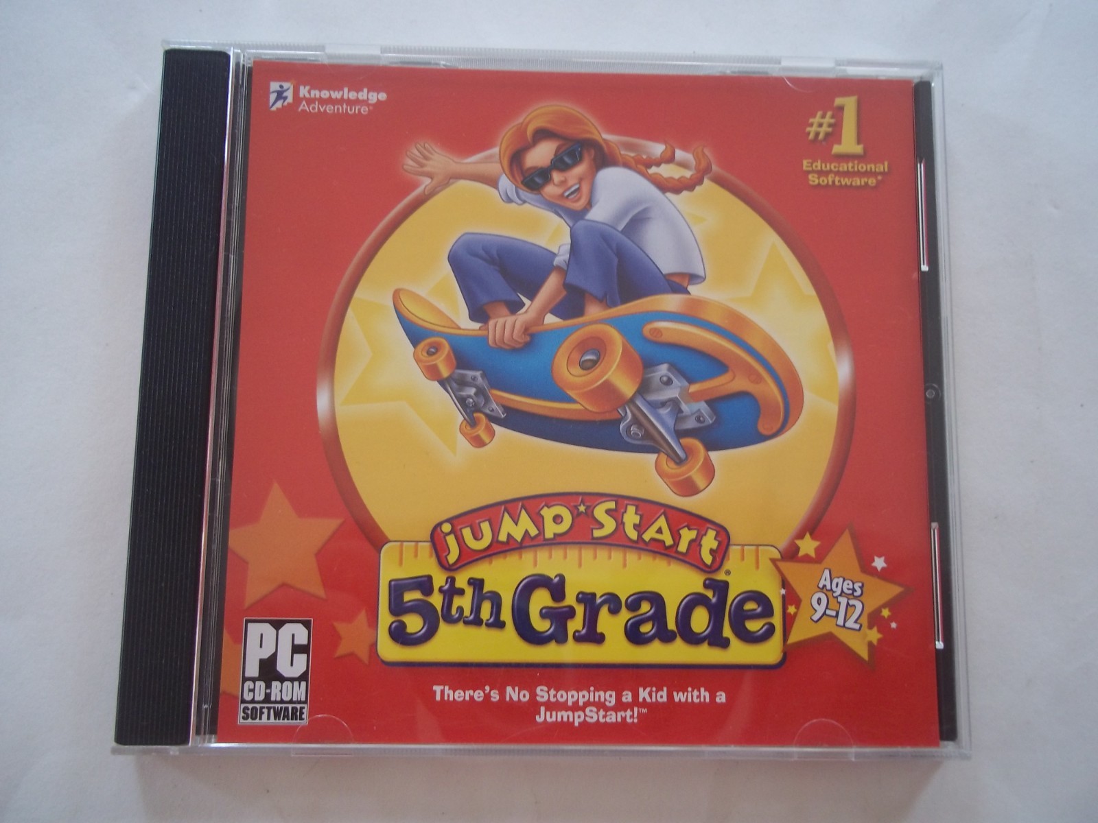 JUMP START 5th Grade - Ages 9 - 12 - Reading, Math, Science CD-ROM Software