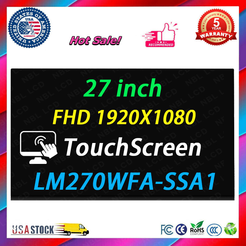 LM270WFA-SSA1 27" For Dell Inspiron LCD TouchScreen Display Panel 1920×1080