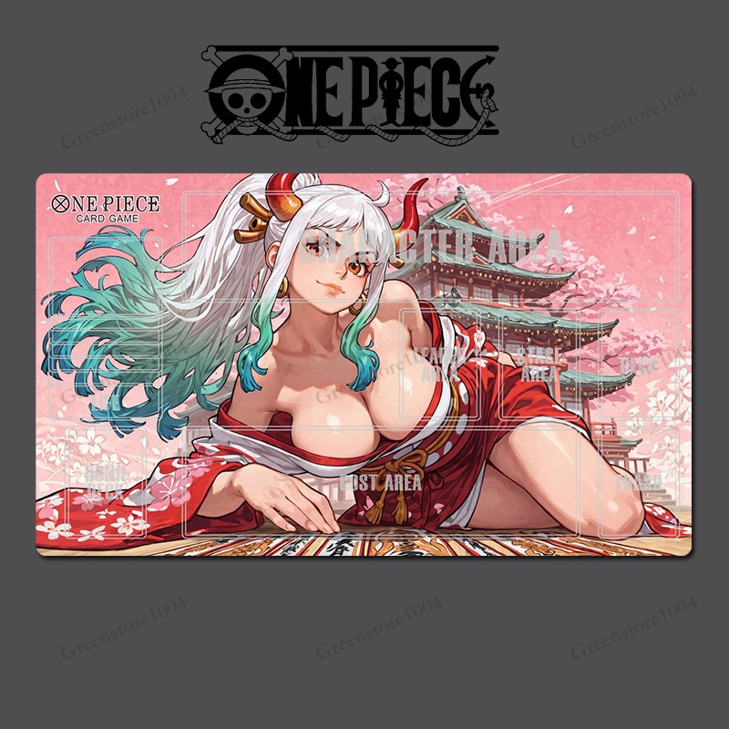 Yamato O-P Table Duel Playmat OPCG TCG CCG Mouse Pad Trading Card Game Mat & Bag